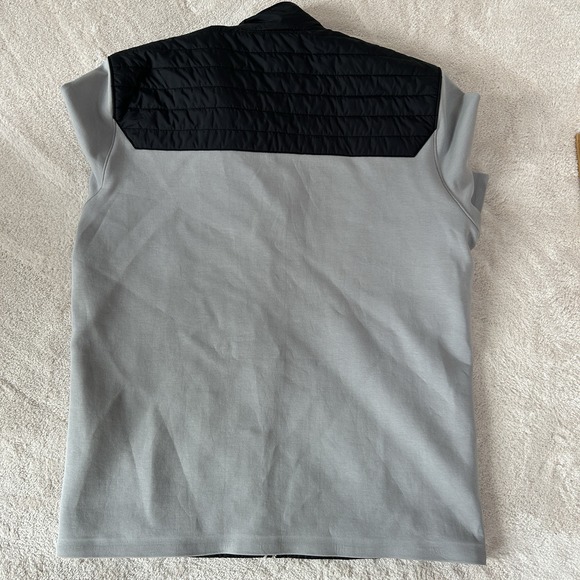 NWOT Aether X ASPENX Watts Technical Men's Jacket Med Black Gray Full Zip Collab - Picture 7 of 11